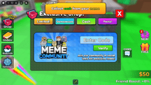 How to Redeem Steal a Meme Codes