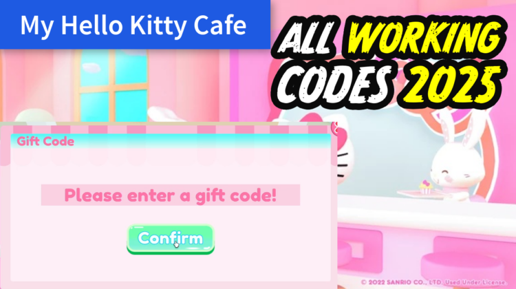 My Hello Kitty Cafe Codes March 2025