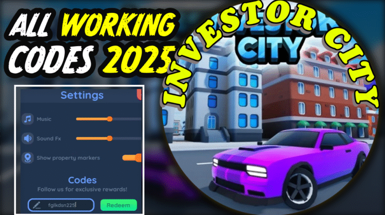 Investor City Codes July 2025