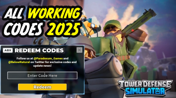 Tower Defense Simulator Codes February 2025