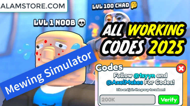 Mewing Simulator Codes March 2025