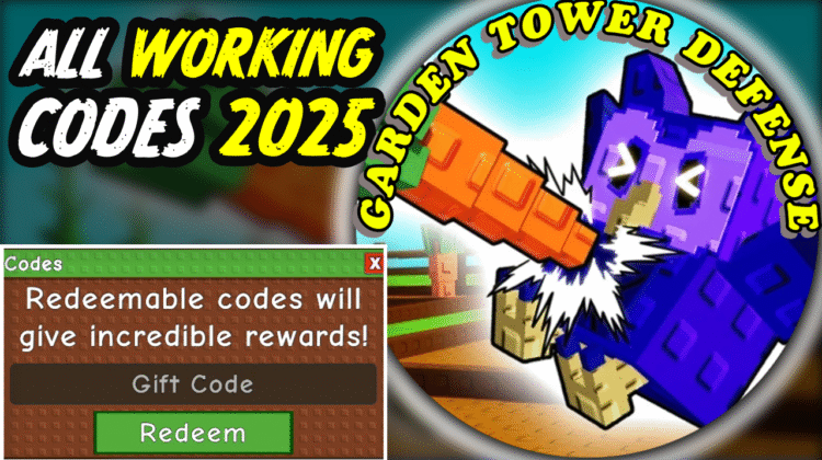 Garden Tower Defense Codes June 2025