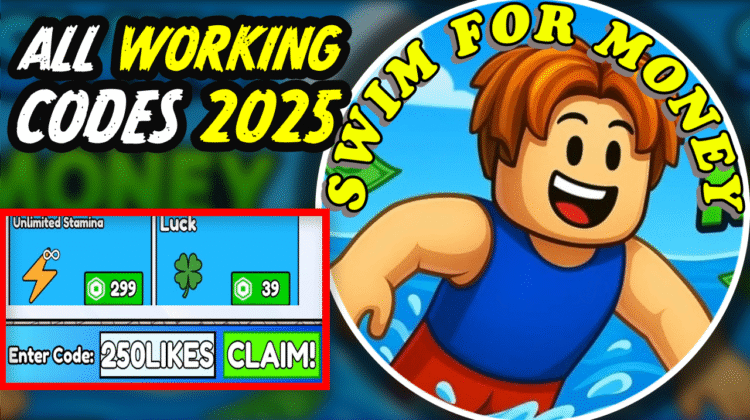 Swim for Money Codes June 2025