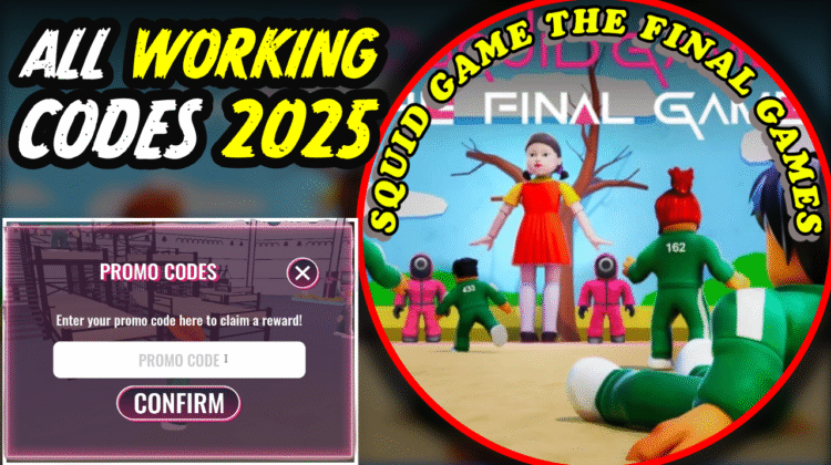 Squid Game The Final Games Codes June 2025