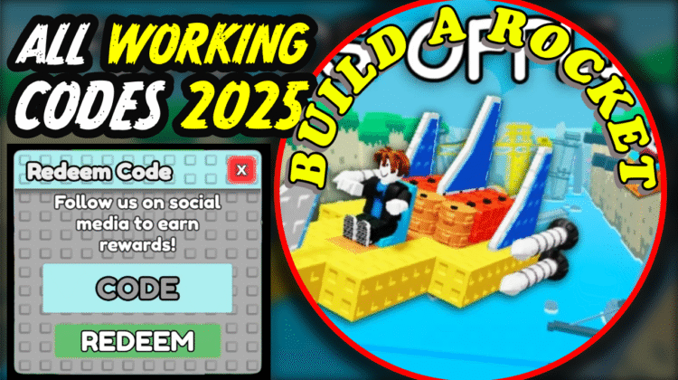Build A Rocket Codes August 2025