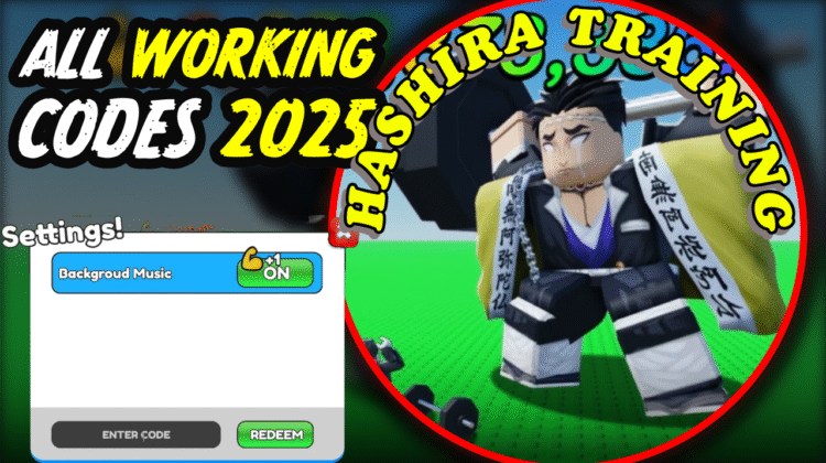 Hashira Training Codes August 2025