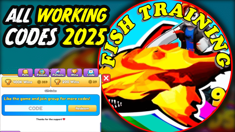 Fish Training Codes August 2025
