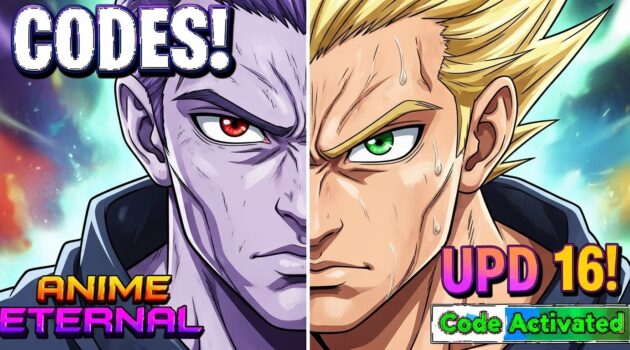 Anime Eternal Codes September 2025